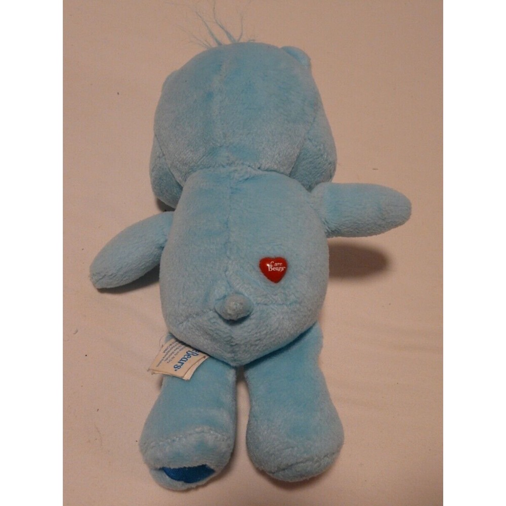 VTG 2002 Care Bears Plush Bedtime Bear 8" Stuffed Animal Blue Moon Gold Star Toy - Picture 5 of 10